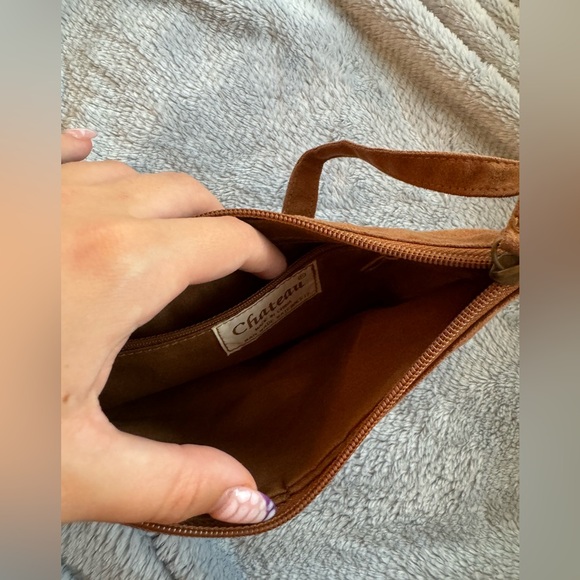 brown patchwork purse - Picture 3 of 3